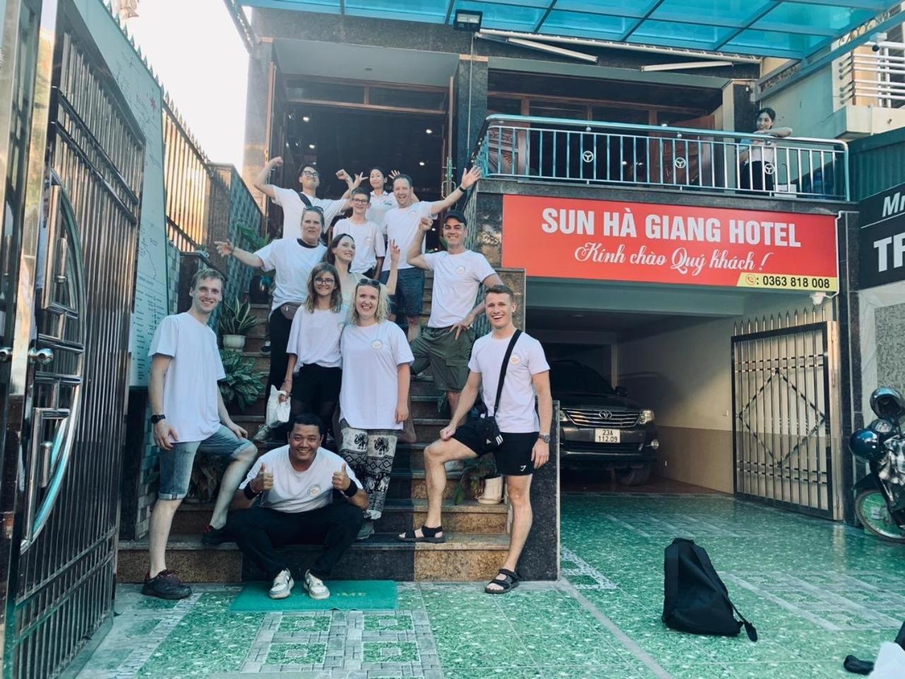 Sun Ha Giang Hotel-Tours-Motorbike Rental Extérieur photo